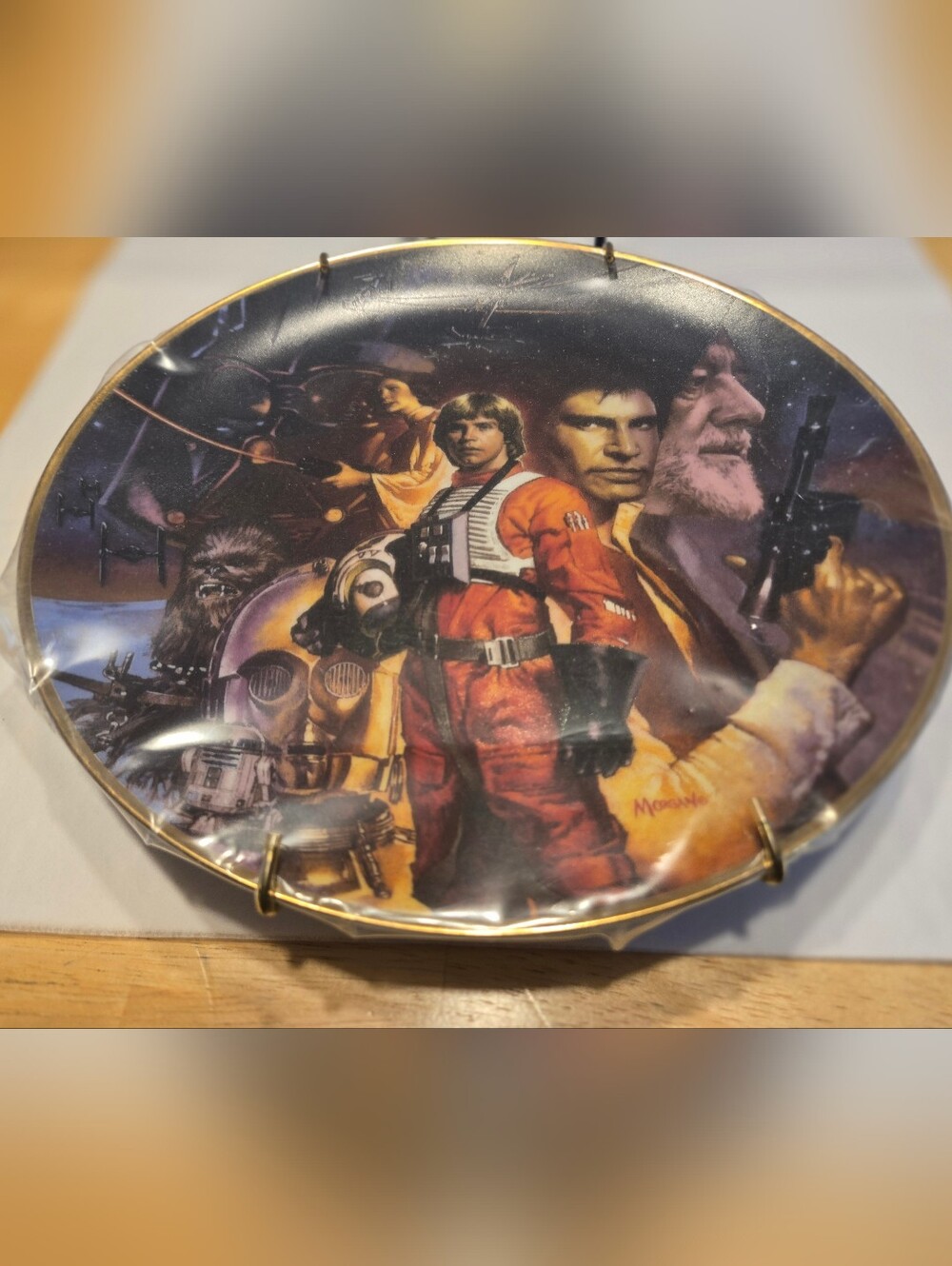 Hamilton Collection - Vintage Star Wars Decorative Collector Plate - Picture 4 of 7